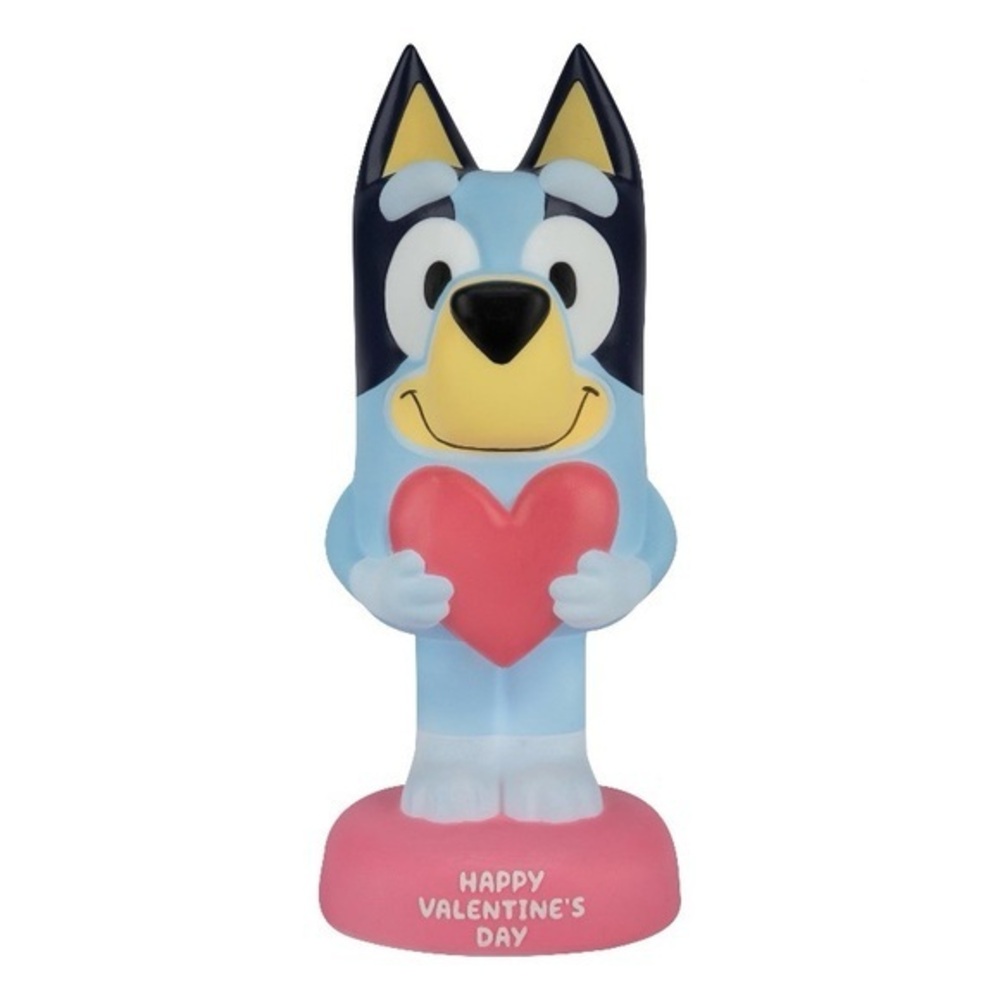 NWT. BLUEY 14” Valentine’s Day Blow Mold